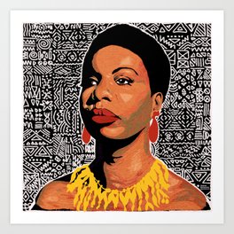 Nina Simone Art Print