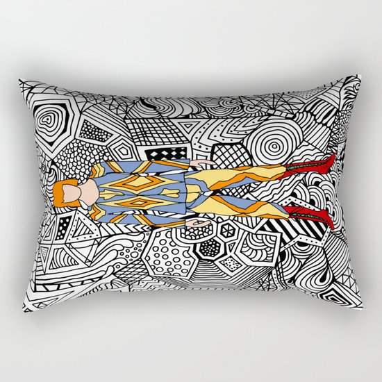 Bowie Fashion 1 Rectangular Pillow