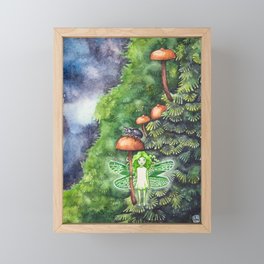 Fairy moss Framed Mini Art Print