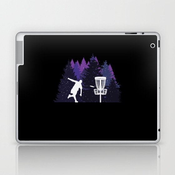 Trend Sport Disc Golf In The Black Forest Laptop & iPad Skin