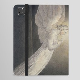 William Blake The Angels hovering over the body of Christ in the Sepulchre iPad Folio Case