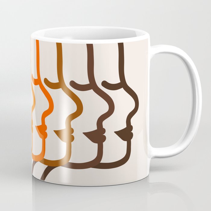 Golden Silhouettes Coffee Mug