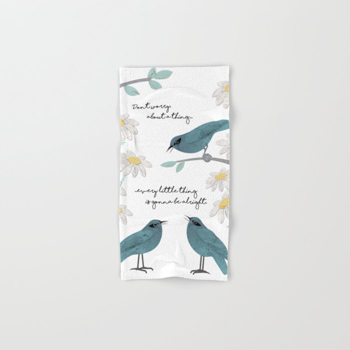 Three Little Birds (Parts 1 and 2) Hand & Bath Towel