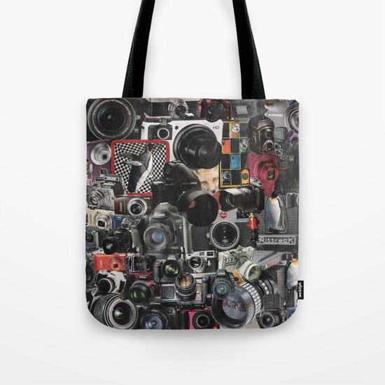 COLLAGE LOVE: How Do You See the World? Tote Bag
