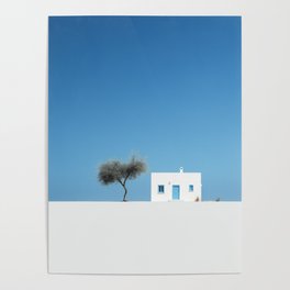 Minimal Greek House Poster