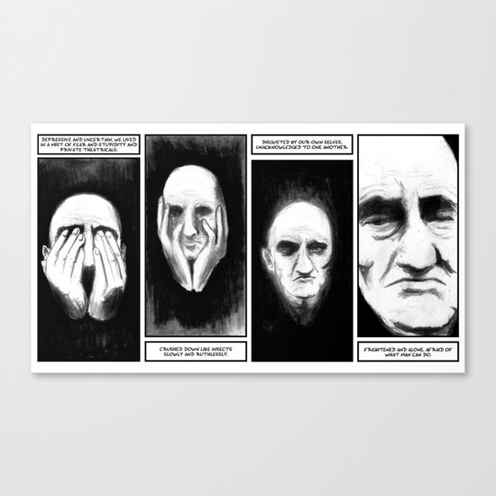 Hate Yourself Canvas Print