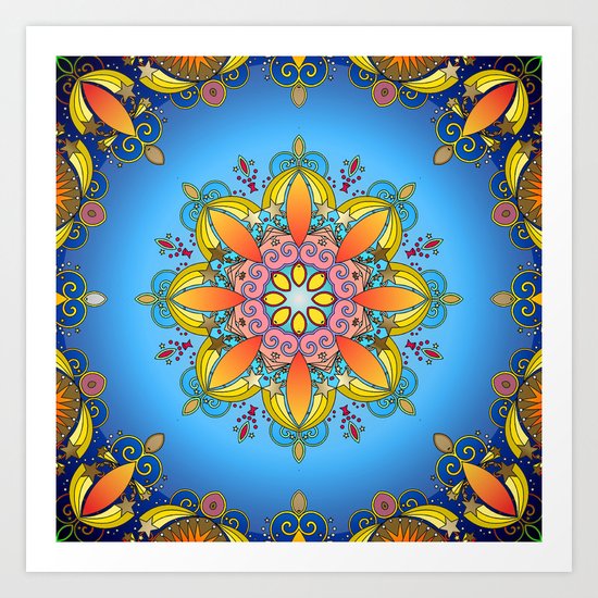 Just Joy Art Print
