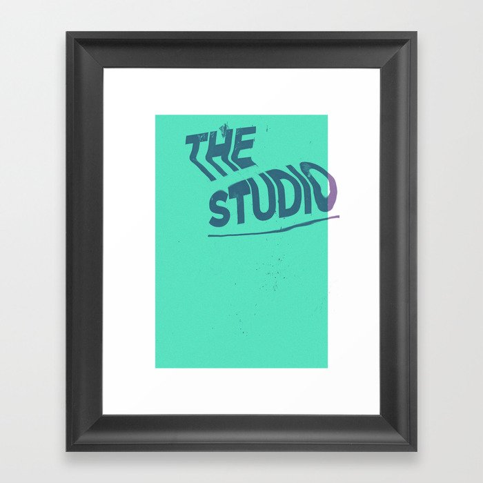 The studio #4 Framed Art Print