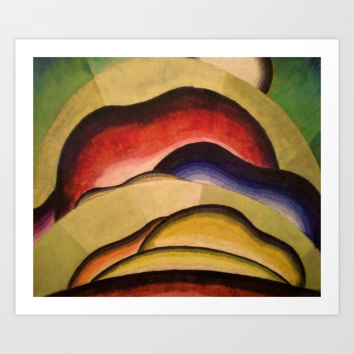 Sunrise in Colors by Arthur Dove Art Print by Jeanpaul Ferro | Society6
