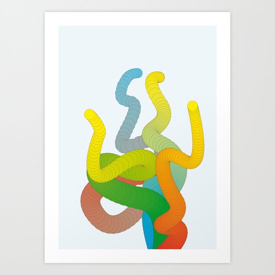 Tentickles Art Print