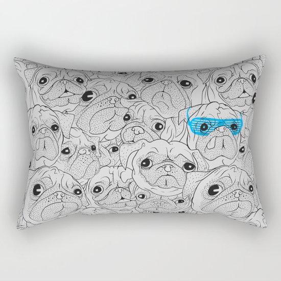 Hot Dog Rectangular Pillow