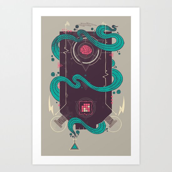The Monster Art Print