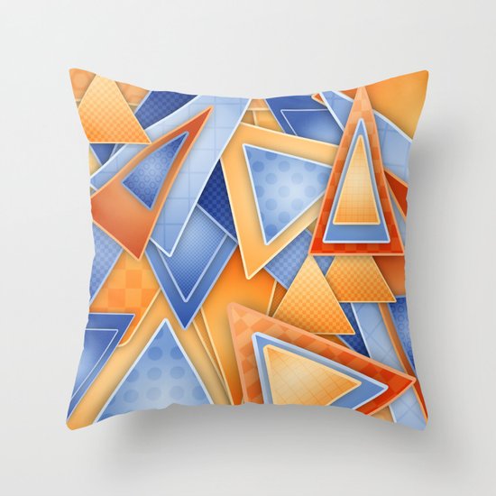 GeOmEtRiCity Throw Pillow