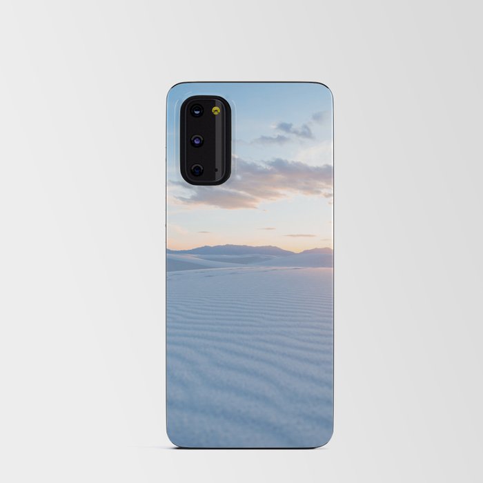 White Sands Sunset Glow Android Card Case
