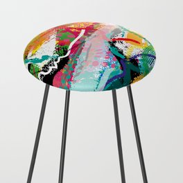 Abstractionwave 003-04 Counter Stool