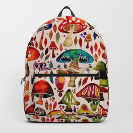 Mushroom Magic – Retro Palette Backpack
