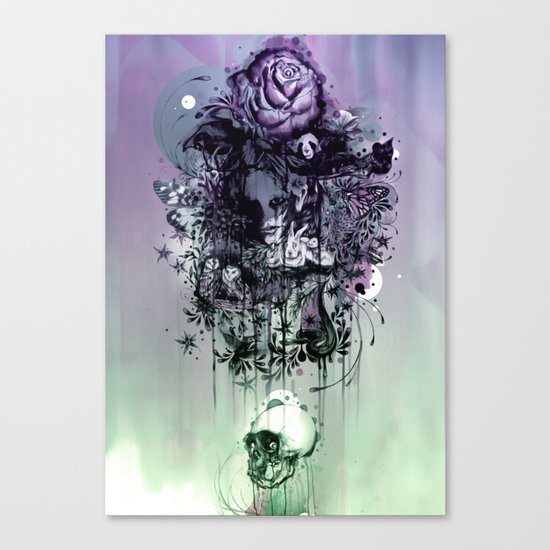 Doom and Bloom Canvas Print