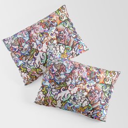 "Silliness" by RenPenCreations Pillow Sham