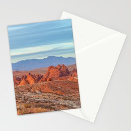 Valley of Fire Evening Stationery Card