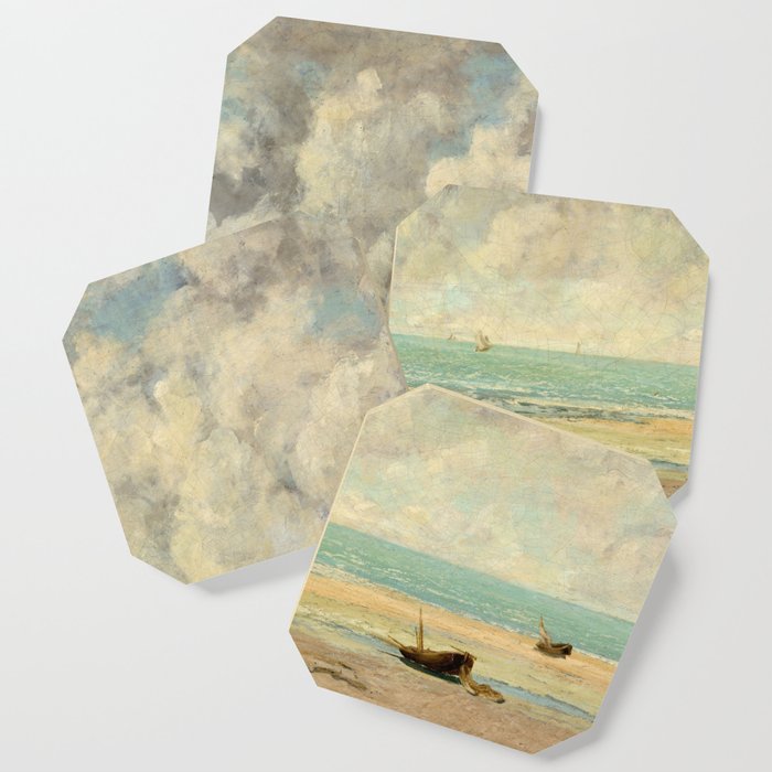 Gustave Courbet - The Calm Sea Coaster