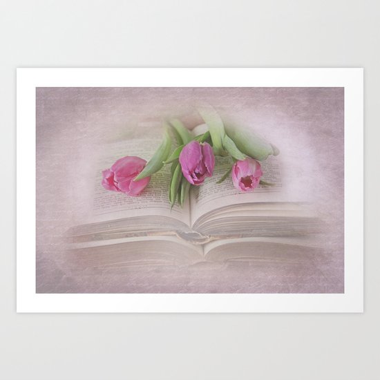 Book Art Print