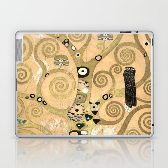 Gustav Klimt - The Tree of Life, Stoclet Frieze Laptop & iPad Skin