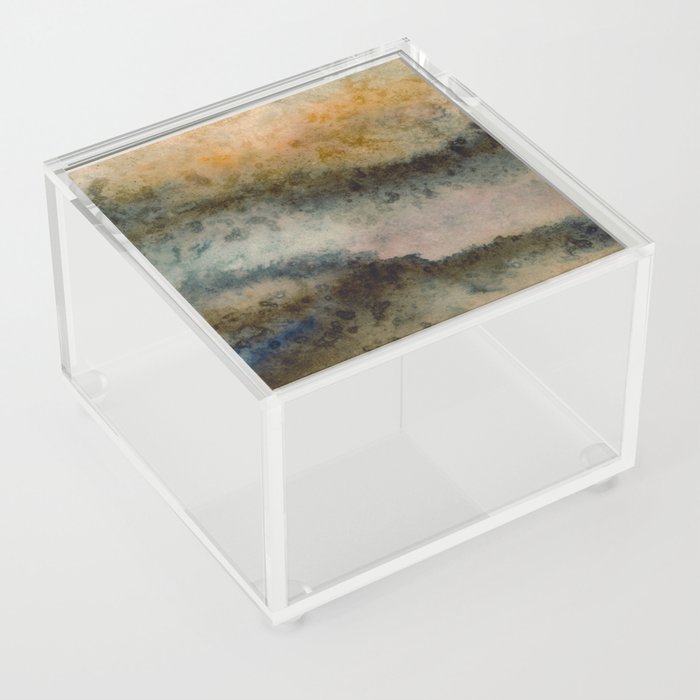 Ripples In The Sand Acrylic Box