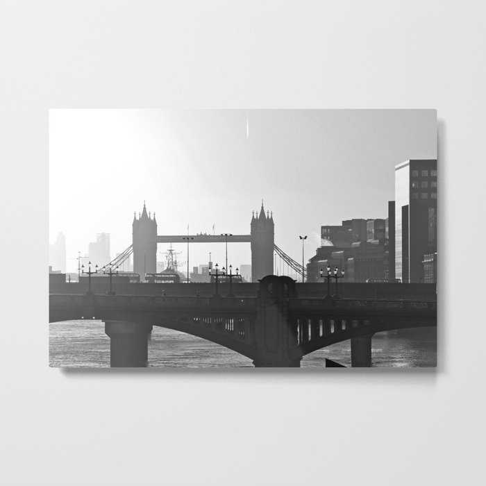 London Bridges Metal Print