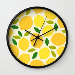 Lemon Wall Clock