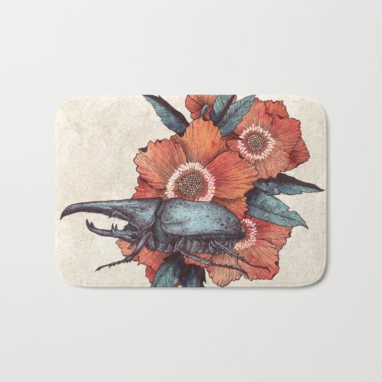 Hercules Beetle Bath Mat