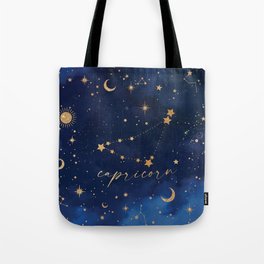 capricorn zodiac sign constellation (june 2021) Tote Bag