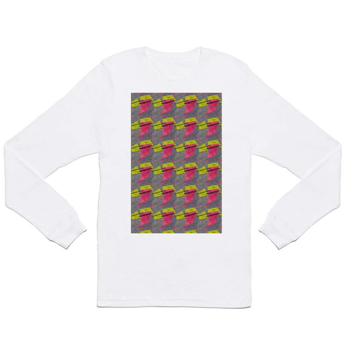 Abstract strawberry Long Sleeve T Shirt