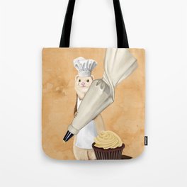Ferret and Frosting Tote Bag
