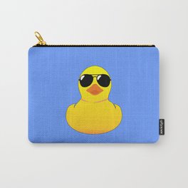 Cool Rubber Duck Carry-All Pouch | Ducky, Rubber, Cartoon, Painting, Duckie, Fun, Humour, Funny, Bath, Retro 