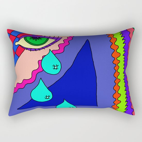 Abstract 34 Rectangular Pillow