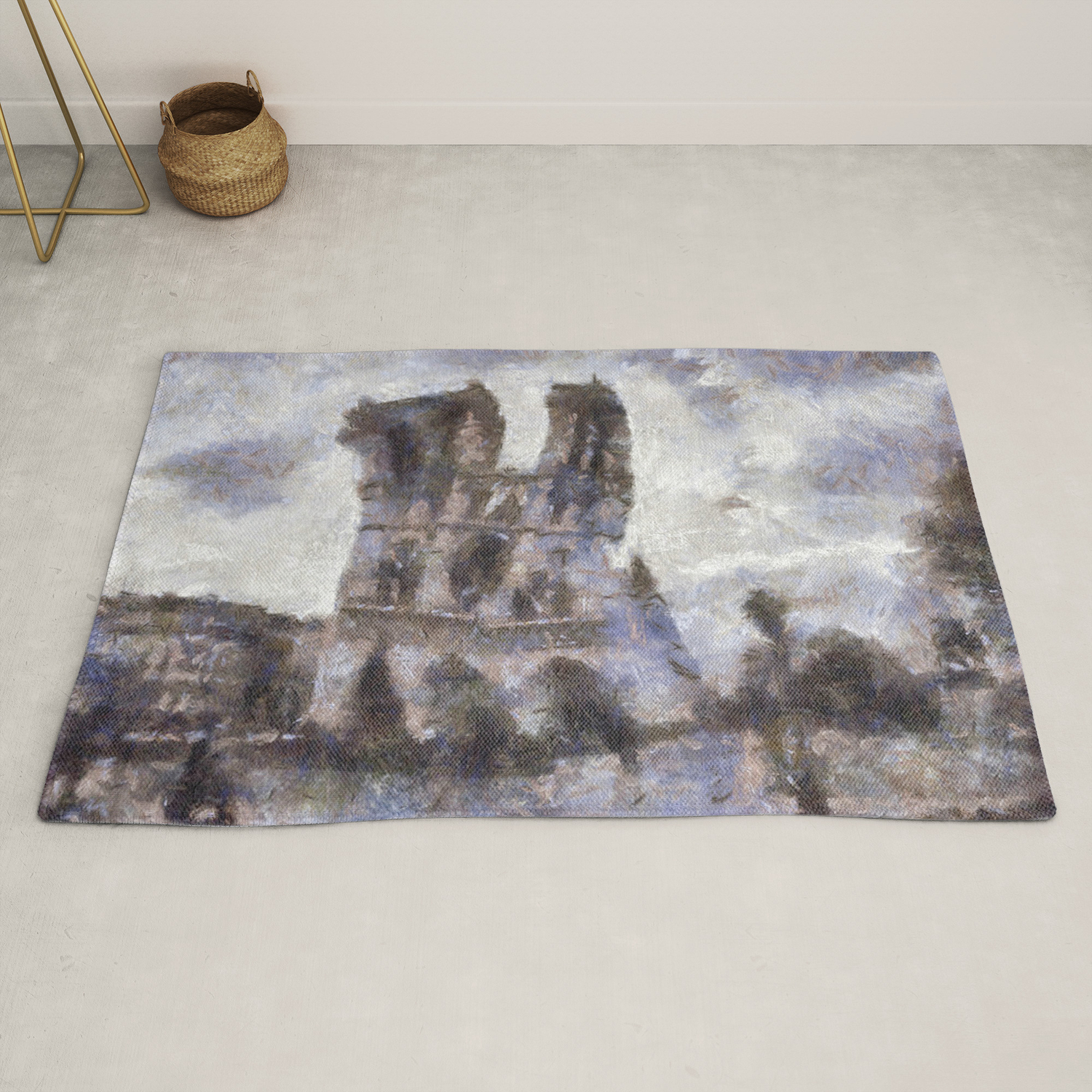 Cathedrale Notre Dame Rug By Koreaypg
