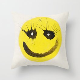 Smile? Throw Pillow