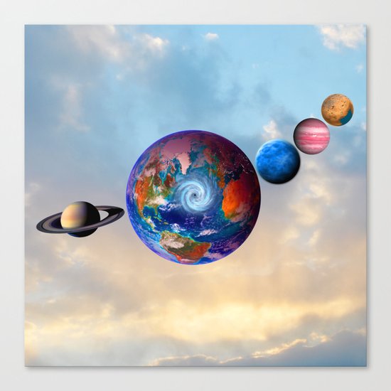Gaia's friends #society6 Canvas Print