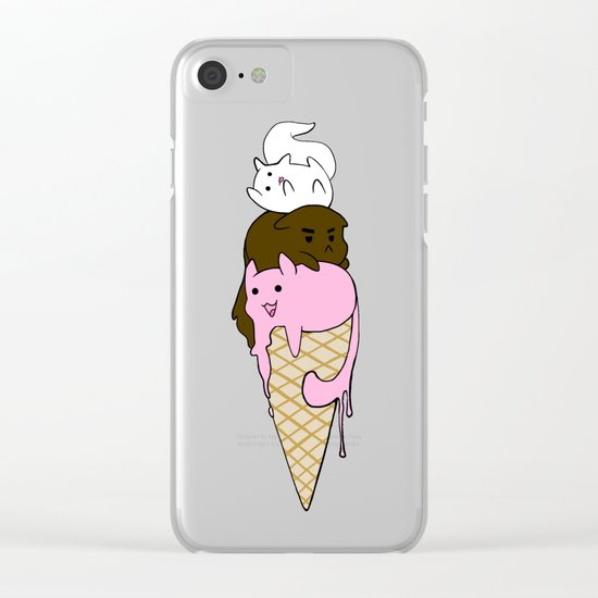 Neapawlitan Clear iPhone Case
