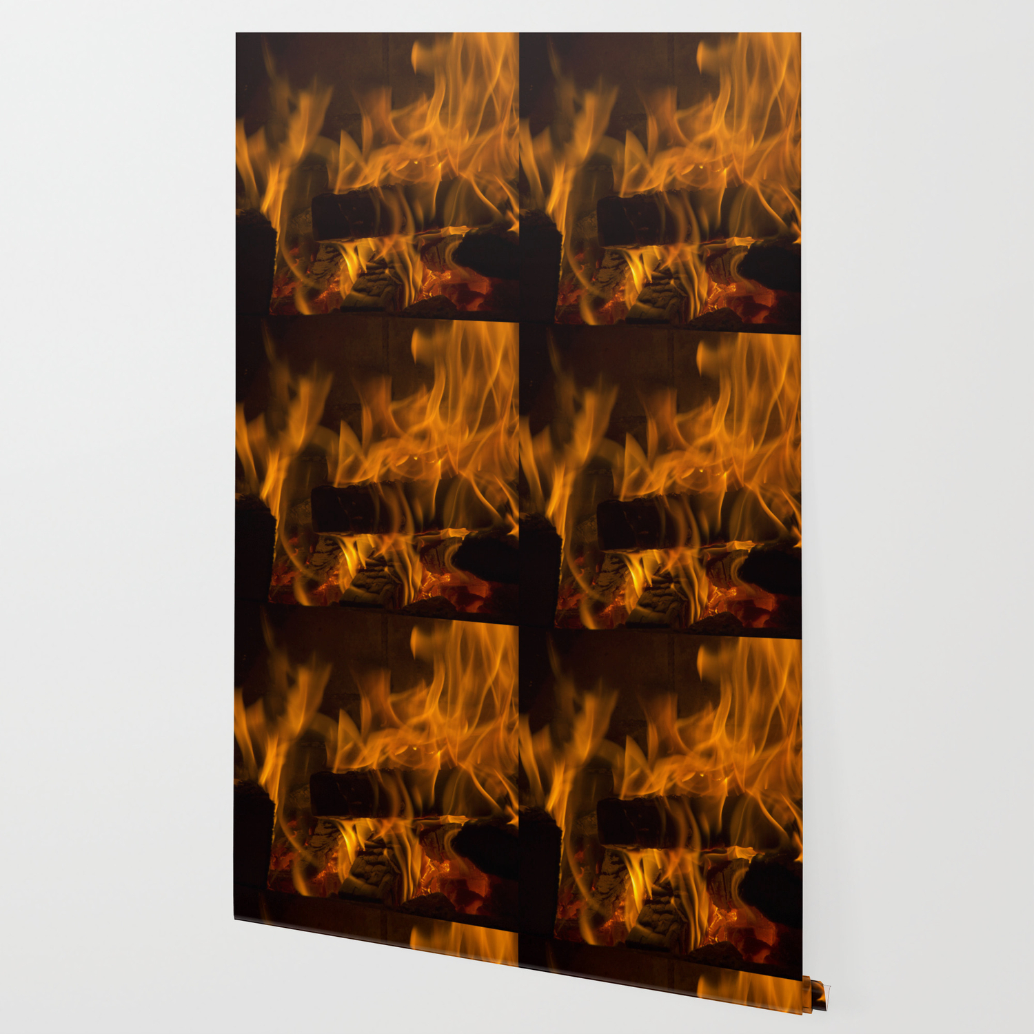 Fireside Warmth Wallpaper By Goldstein Society6