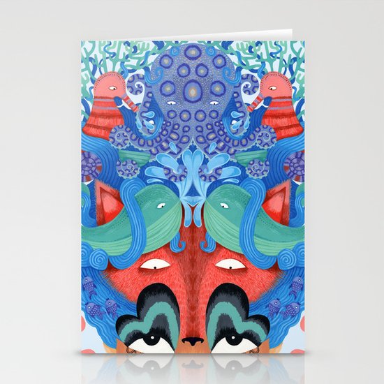 Where is my mind Stationery Cards