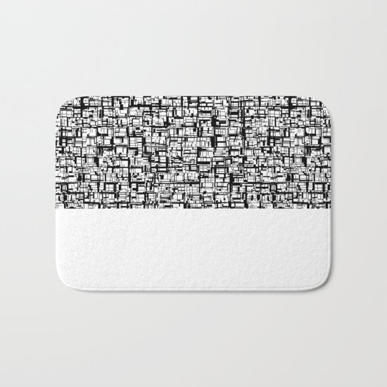 Abstract Mosaic Bath Mat