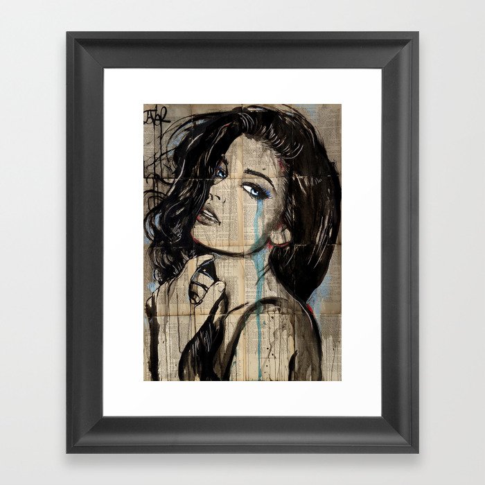 new page Framed Art Print