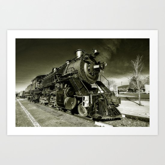 No.29 in sepia Art Print