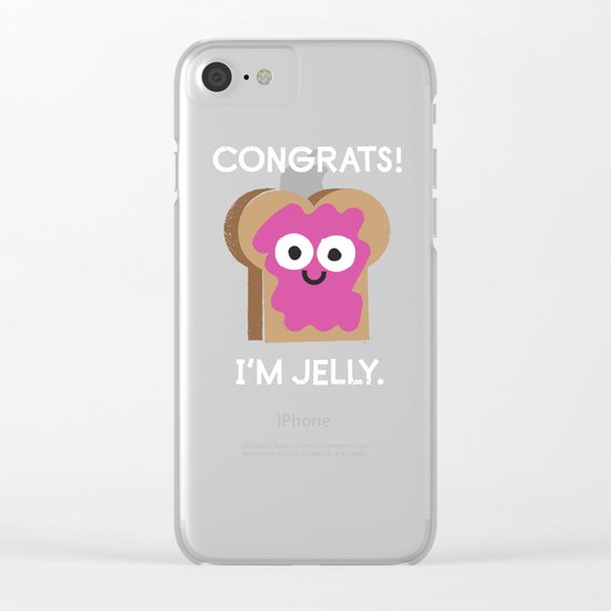 Berry Impressive Clear iPhone Case