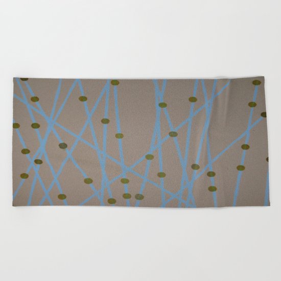 Screen Print design Beach Towel