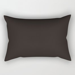 Black Night Rectangular Pillow
