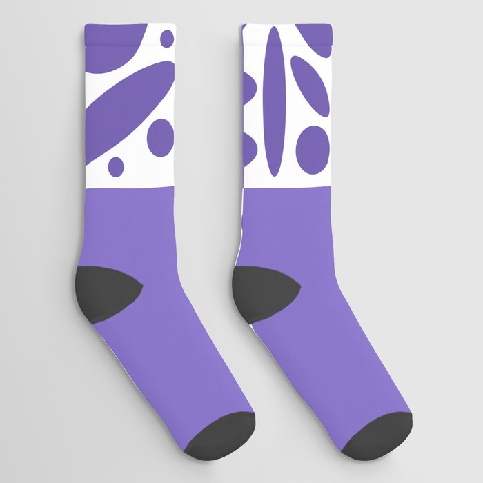 Geometric modern shapes 10 Socks