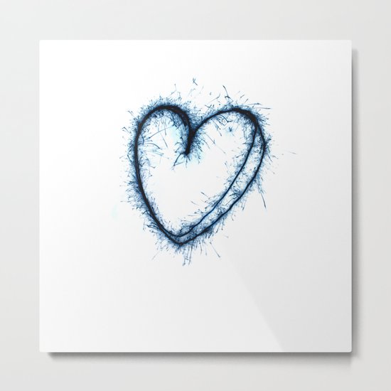 Heart Metal Print