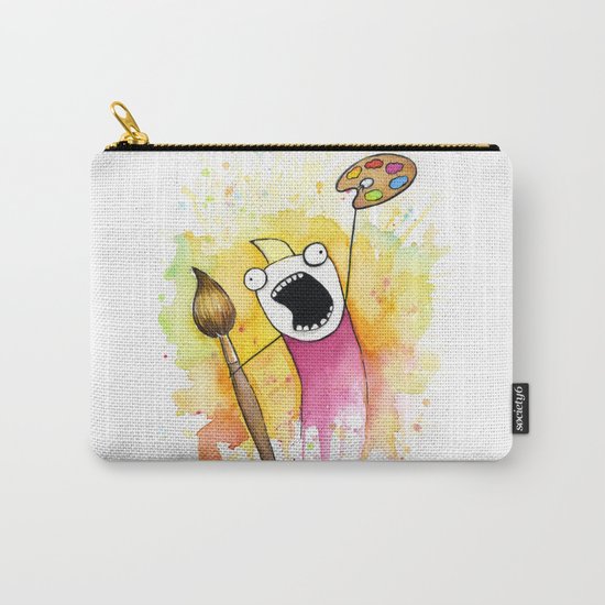 Meme Painting Carry-All Pouch